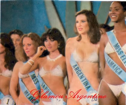 Liliana Casanova representó a la Argentina en todo el mundo, incluido en Venezuela, donde se volvió a coronar