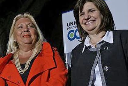 Lilita Carrió y Patricia Bullrich