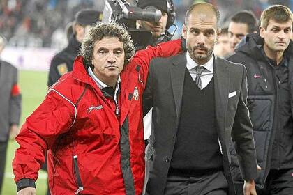 Lillo y Pep, juntos