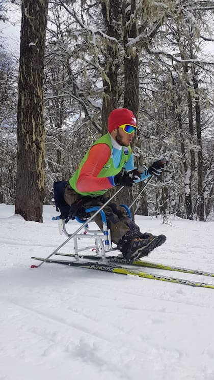 Lima en el Nacional de Invierno en San Martín de los Andes, en 2019