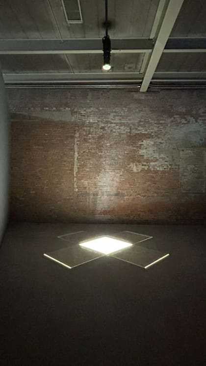 "Límite de una proyección II", una de las obras donadas por Islaa