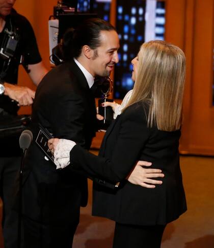 Lin-Manuel Miranda y Barbra Streisand, los protagonistas de la ceremonia