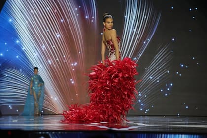 Lina Luaces, la representante de Cuba, es una de las favoritas de Carlos Adyan y de Nadia Ferreira (Facebook/Miss Universe)