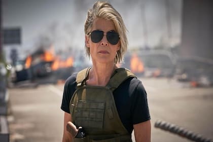 Linda Hamilton, en la piel de Sarah Connor, en la última Terminator: Destino oculto