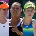 Así quedó el cuadro femenino de semifinales del Masters 1000 de Indian Wells 2026