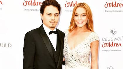 Lindasy Lohan y su prometido