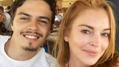 Lindsay Lohan junto a su ¿ex? Egor Tarabasov