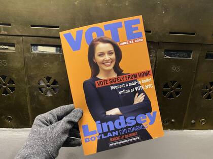 Lindsey Boyland inició una nueva vida con una candidatura a legisladora y ahora a la presidencia del distrito de Manhattan