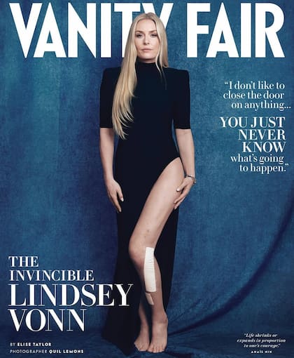 Lindsey Vonn, portada de Vanity Fair, hace dos semanas