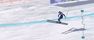 Una leyenda del esquí sufrió una fuerte caída en los Juegos Olímpicos de invierno