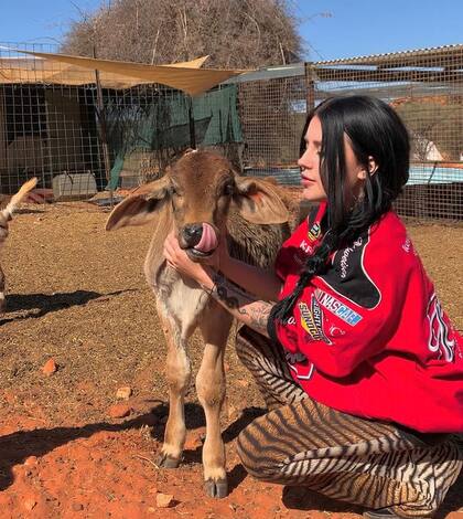 Lindy Lenix trabaja con animales, algo que la hace muy feliz, según dijo