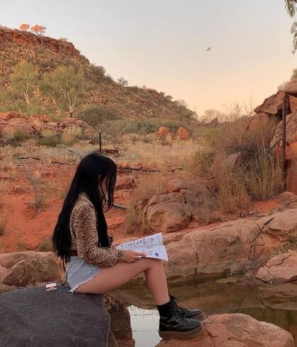 Lindy Lenix vive en una zona rural de Australia