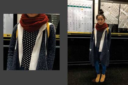 Línea de subte D, 18 hrs, Buenos Aires.