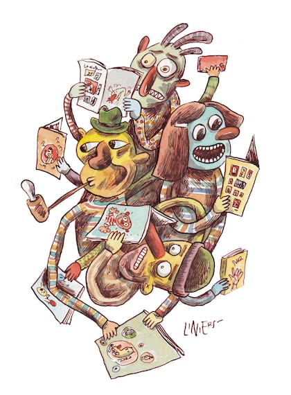Liniers es el ilustrador invitado del encuentro del sábado 15