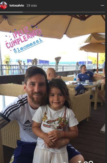 Lio Messi y sus saludos de cumpleaños