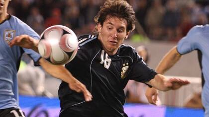 Lionel Messi en el clásico de 2008