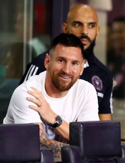 Lionel Messi alentó a sus compañeros en el empate 2 a 2 ante el Charlotte FC