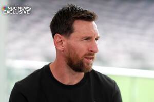 Lionel Messi brindó una entrevista exclusiva a la cadena NBC News