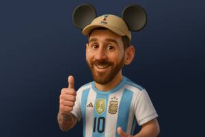 Lionel Messi, capitán de la selección argentina