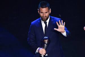 Messi es uno de los tres finalistas del premio The Best de la FIFA