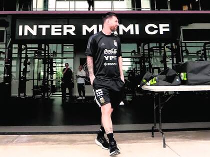 Lionel Messi conoce las instalaciones de Inter Miami porque concentró allí con la selección