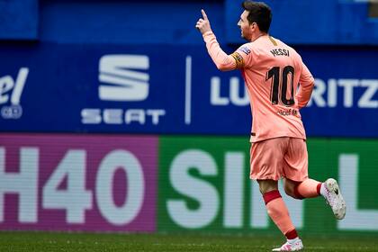 Lionel Messi consiguió su sexto Pichichi en la Liga de España