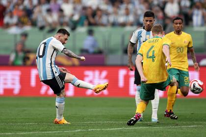 Lionel Messi convirtió el gol más rápido de su carrera con la camiseta de la selección