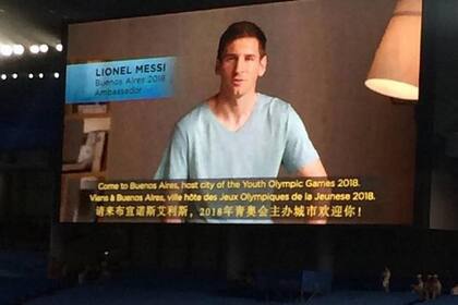 Lionel Messi da la bienvenida a los Juegos de la Juventud 2018