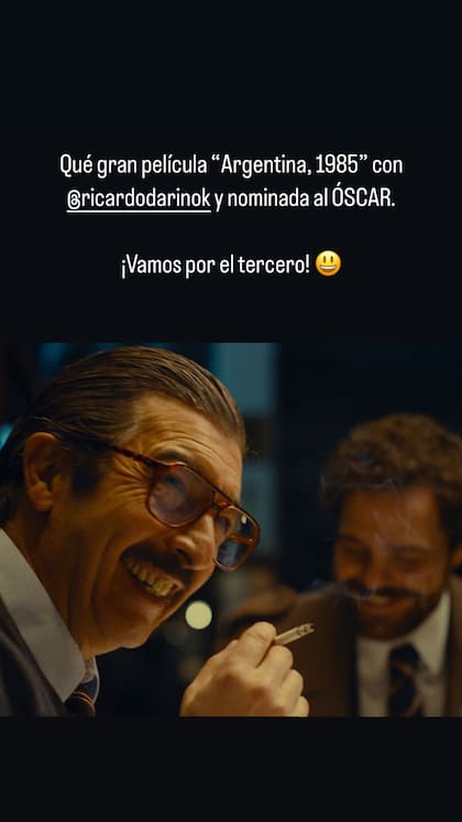 Lionel Messi dedicó un mensaje al film argentino previo a los Premios Oscar