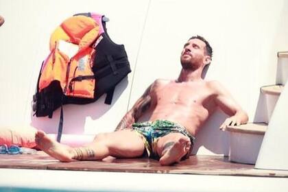 Lionel Messi descansa unos días en Ibiza antes de regresar a los entrenamientos.