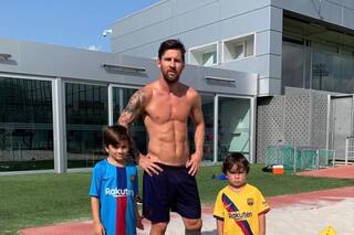 El curioso dato de Messi que Wikipedia borró: partidos "en el patio de su casa"