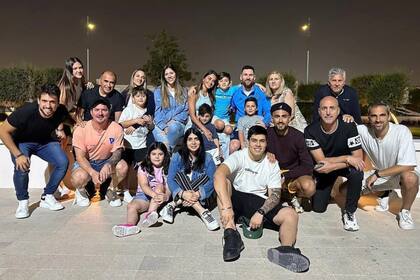 Lionel Messi disfrutó de su familia luego de darle la victoria a la Argentina por la semifinal del Mundial de Qatar 2022