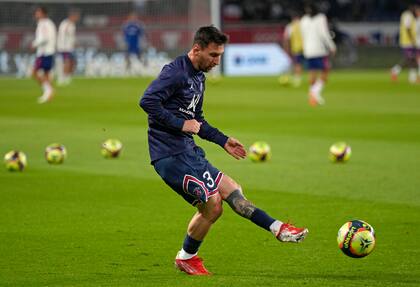 Lionel Messi disputará su primer partido con la camiseta de PSG en el Parque de los Príncipes, además, será su presentación como titular en la Ligue 1.