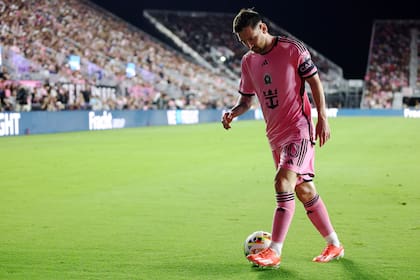 Lionel Messi, durante el partido entre Inter Miami y Colorado Rapids, por la MLS