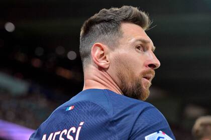 Lionel Messi, durante su último partido con la camiseta de PSG: fue derrota 3-2 ante Clermont
