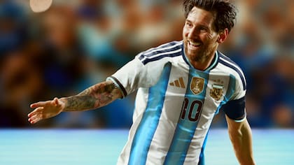 Lionel Messi, el modelo elegido para la camiseta de la selección argentina