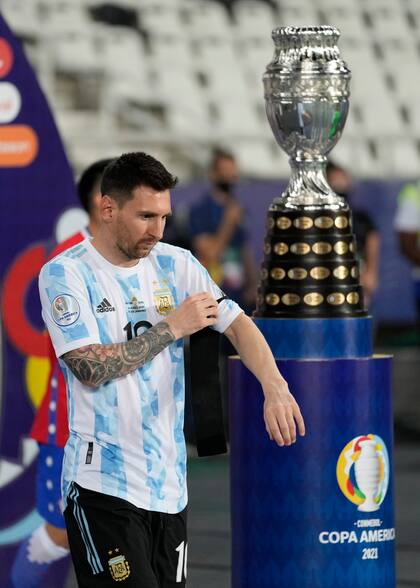 Lionel Messi es el capitán del seleccionado argentino desde el año 2011