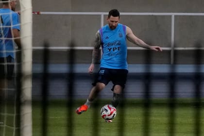 Lionel Messi está en China con la selección argentina