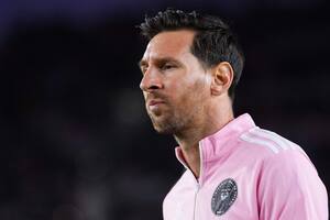 Lionel Messi en la final de la MLS Inter Miami vs. Vancouver Whitecaps, en vivo