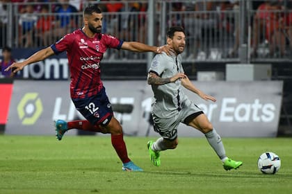 Lionel Messi está mostrando buenas combinaciones contra Clermont