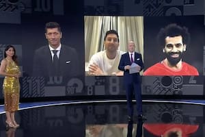 “¿Está en pijama?”: las reacciones por el look de Messi en la ceremonia