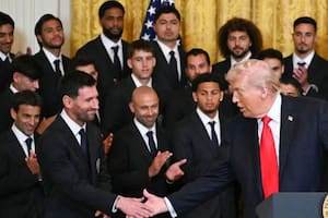 Por qué Messi fue a la Casa Blanca y se reunió con Trump
