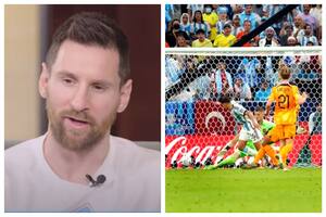 Messi reveló un detalle del pase mágico a Nahuel Molina ante Países Bajos