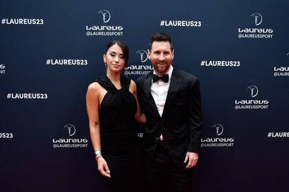 Lionel Messi junto a su esposa Antonela Roccuzzo