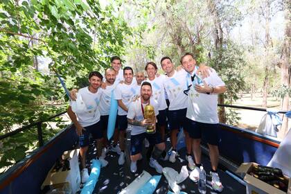 Lionel Messi, la Copa del Mundo y el cuerpo técnico del seleccionado argentino liderado por Lionel Scaloni