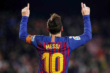 Lionel Messi marcó el tercero de Barcelona