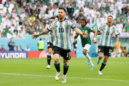 Lionel Messi marcó su séptimo gol en mundiales con la selección argentina