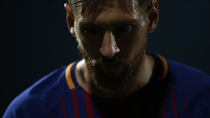 Lionel Messi no pudo marcar, pero sigue siendo el goleador de la Liga con nueve tantos en seis partidos