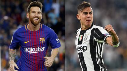 Lionel Messi, Paulo Dybala los argentino nominados