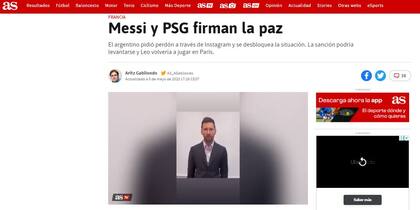 Lionel Messi pidió disculpas a la hinchada y dirigencia del PSG